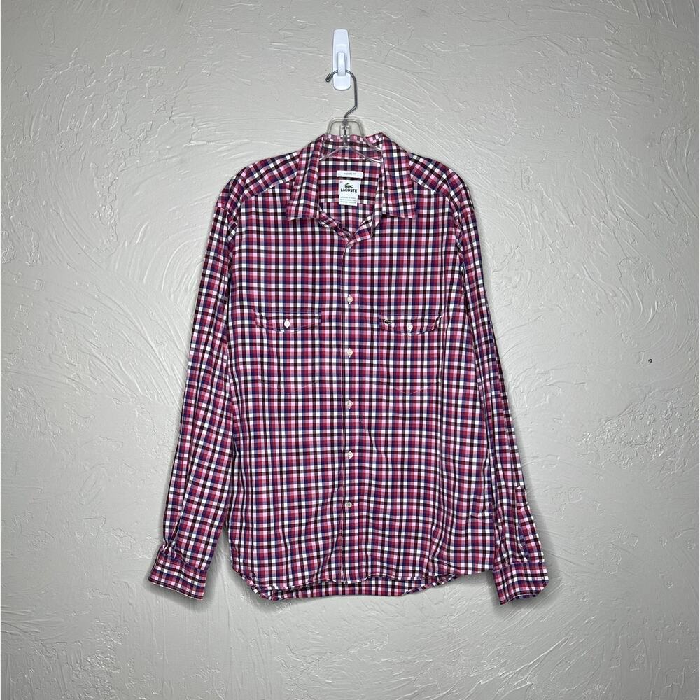 Lacoste Men's Long Sleeve Shirt - Size XL